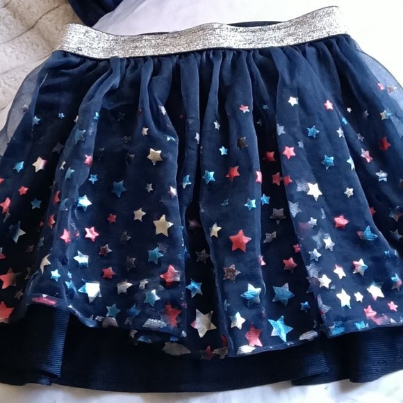 NWOT| Star Spangled Tulle Skirt ⭐ 4T - Picture 15 of 16
